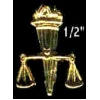 SCALES OF JUSTICE LAW ENFORCEMENT JUDICAL PIN